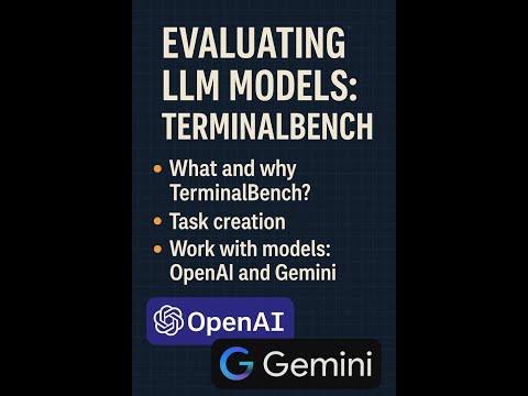 Evaluating LLM Models - Terminal Bench