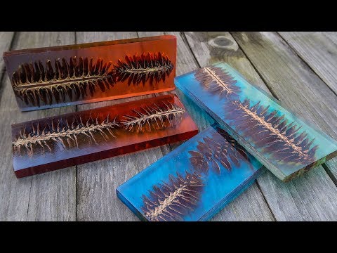 DIY Pine Cone And Resin Scale / Blank