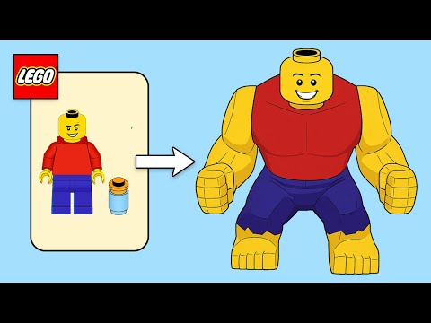 LEGO Minifigures on Steroids