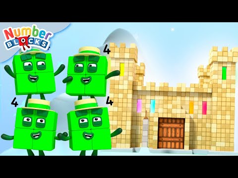 Learn maths: Castles and Clubhouses adventures! | Learn to count for Kids - 123 | @Numberblocks