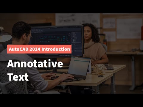 AutoCAD 2024 Annotative Text
