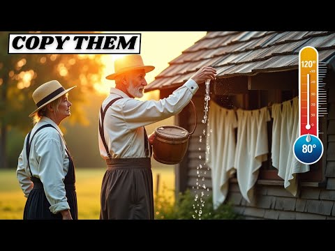 AMISH SECRETS TO Drops HOME Temperature 40°F in 120° Heat – Genius Summer Hacks!