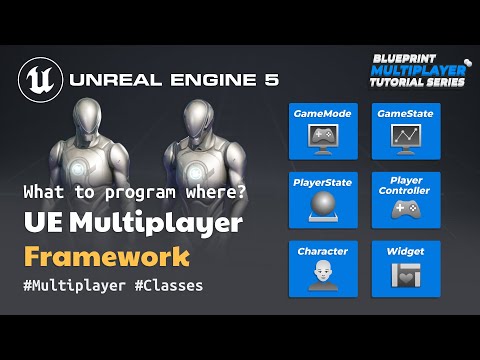 Unreal Engine Multiplayer Framework | What to program where? | Multiplayer Tutorial Series