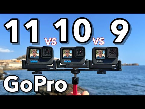 GoPro Hero 11 VS GoPro 10 VS GoPro 9 Comparison!