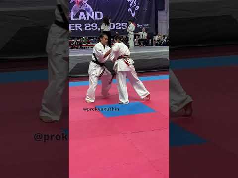 -65kg Morgane Pistarino (Reunion) - Anisa Bregieth (Germany, aka) WKB World Kyokushin Championship