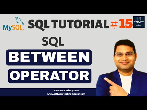 SQL Tutorial #15 - BETWEEN Operator in SQL | SQL BETWEEN Operator