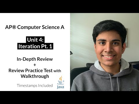 APCS Unit 4 (Part 1): Iteration In-Depth Review and Practice Test | AP Computer Science A