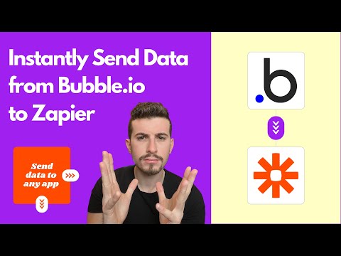 How to Send Data from Bubble.io to Zapier | Integrating Bubble.io + Zapier Part 1