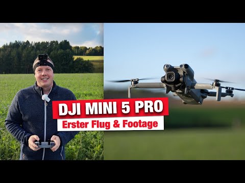 DJI Mini 5 Pro - Erster Flug & Footage gemacht mit dem neuen 1 Zoll Bildsensor // Teil 2