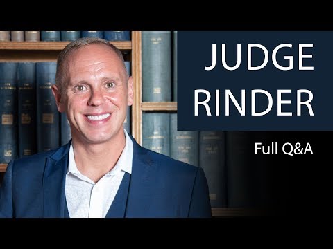 Judge Rinder | Full Q&A at The Oxford Union
