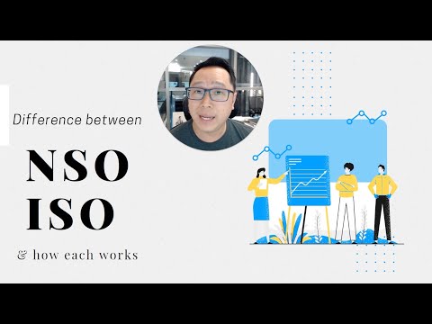 Differences between NSO and ISO - stock options explained.