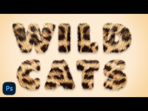 How to Create an Animal Fur Text Effect in Photoshop