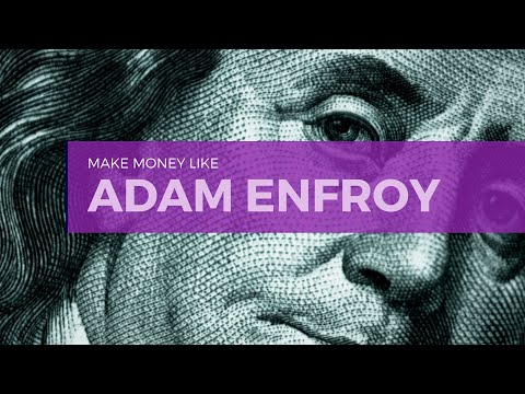 List Page Web Design Template: Make MONEY Like Adam Enfroy