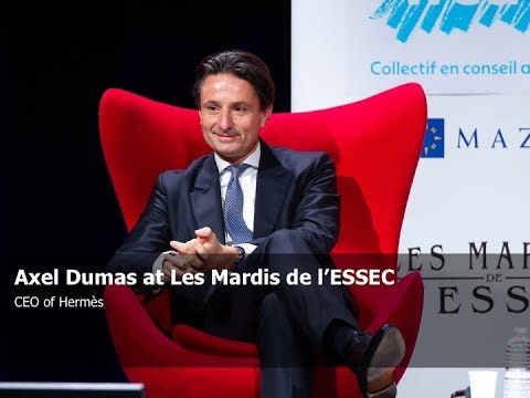 Axel Dumas, CEO of Hermès, at Les Mardis de l'ESSEC