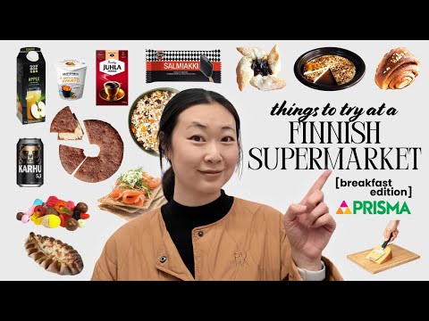 🇫🇮 FINNISH BREAKFAST GUIDE: What to Buy at PRISMA Hypermarket!