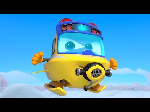 Школьный Автобус Гордон 🚌 КАТАНИЕ НА КОНЬКАХ (41 серия/1 сезон) 🚌 Развивающий мультфильм для детей