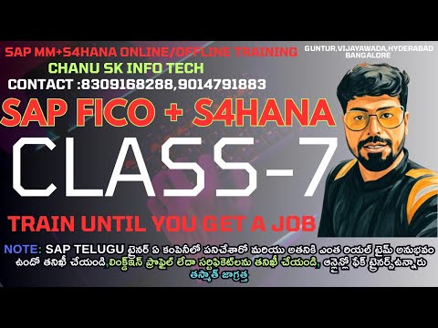 SAP FICO Full Course in Telugu|SAP S/4HANA Finance Step by Step,sap fico Real Time End to End Course