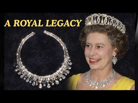 The King Faisal Neckace Legacy: The Late Queen's Sparkling Treasure. #queenelizabeth #royaljewels