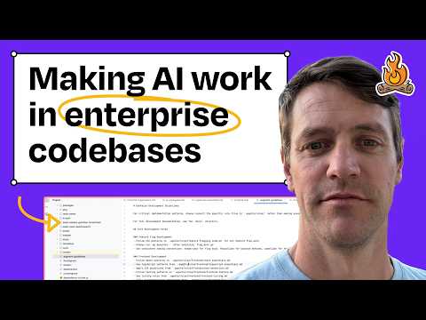 Successfully coding with AI in large enterprises: Centralized rules, workflows for tech debt, & more