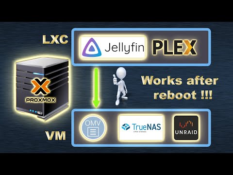 Automatically bind mount NFS/SMB/CIFS share to Proxmox LXC container after reboot with bash script