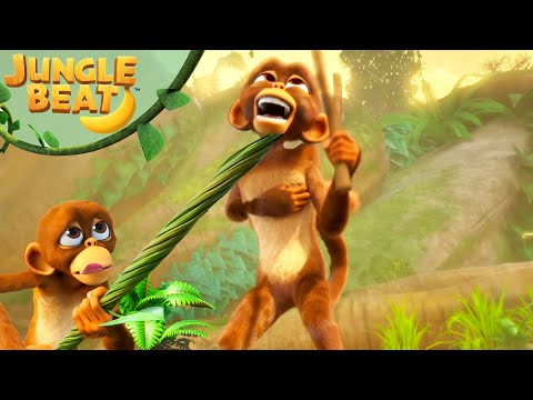 Munki's Last Stand | Jungle Beat: Munki & Trunk | Kids Cartoon 2025