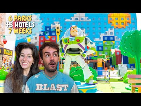 We stayed at EVERY hotel in Tokyo Disney