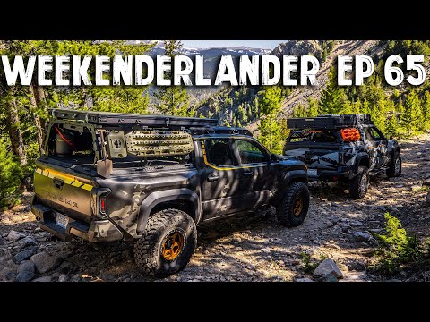 SURF N' TURF ON A MOUNTAIN - Mini Tacoma Overland Birthday Adventure - WEEKENDERLANDER EP 65