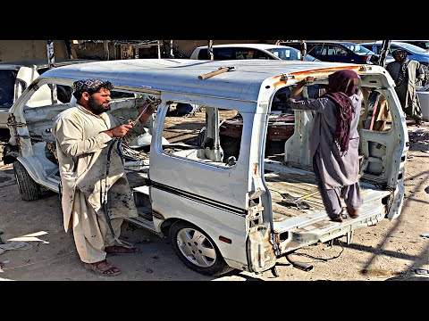 Suzuki Every Wagon PZ turbo Car Complete Restoration With Amazing skills ||