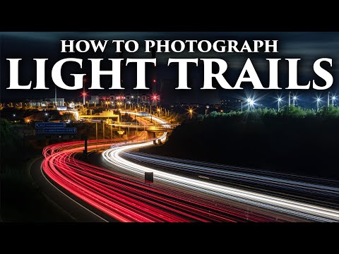How to photograph light trails - EASY TUTORIAL!
