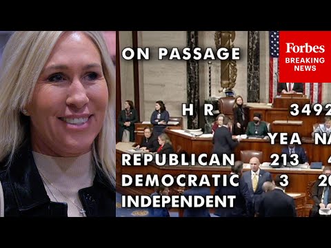 WATCH: Marjorie Taylor Greene's Bill Banning Transgender Surgeries For Minors Passes The House