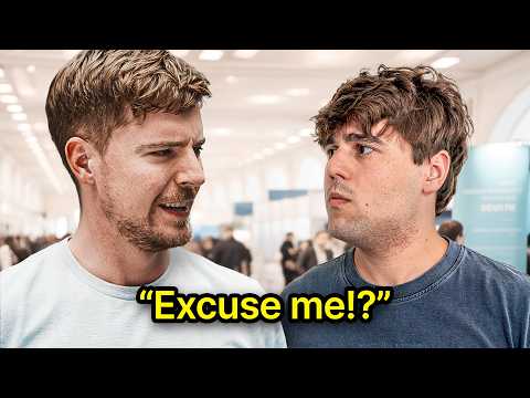 I Surprised MrBeast With A Gift! *he hated it*