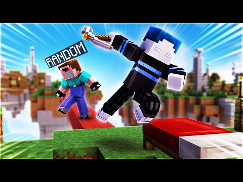 BastiGHG SPIELT MIT RANDOM LEUTEN MINECRAFT BEDWARS