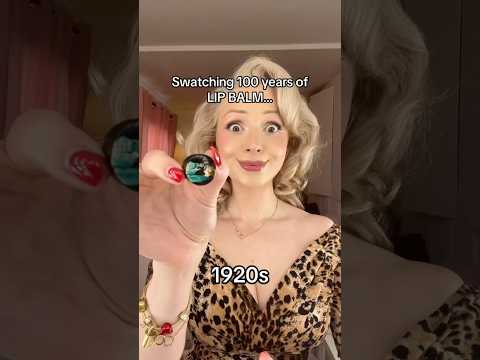 100 years of LIP BALM 😍 #shorts