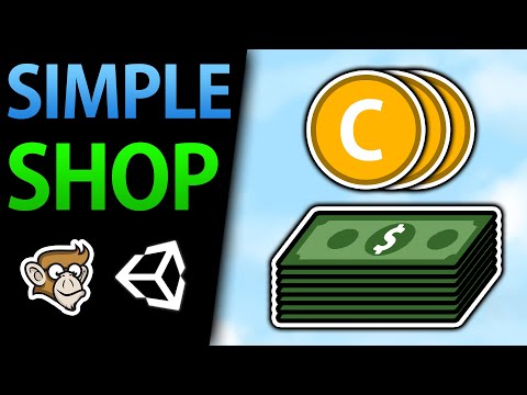 Simple Shop in Unity (Buy Items, Weapons, Armor)