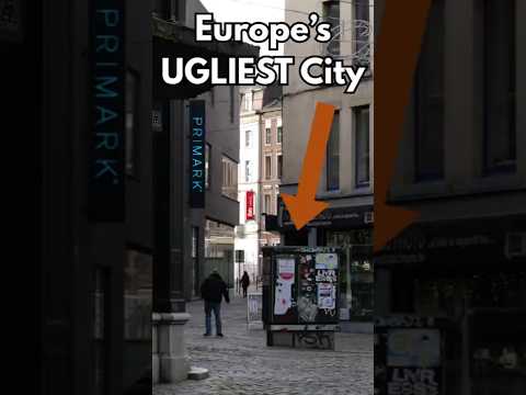 This Is Europe's UGLIEST City! (Charleroi) #belgium #travel