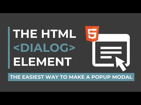 Exploring the HTML Dialog Element