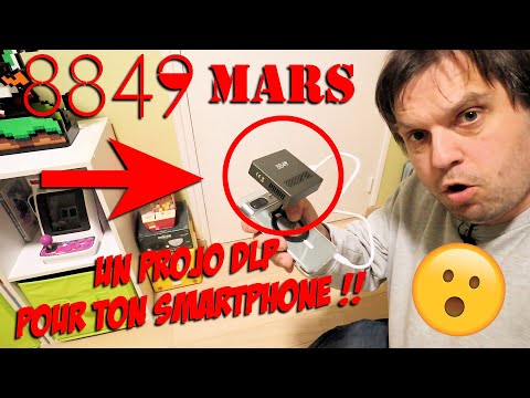 8849 Unihertz MARS: an ultra-miniature DLP projector!