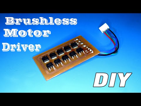 How to make 300W Brushless motor driver SMD mode | Electronic project