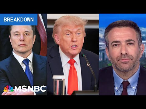 He went there! Musk SMEARS Trump as messy feud explodes into 47's crisis: Melber Report