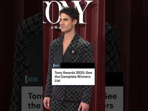 Tony Awards 2025: See the Complete Winners List