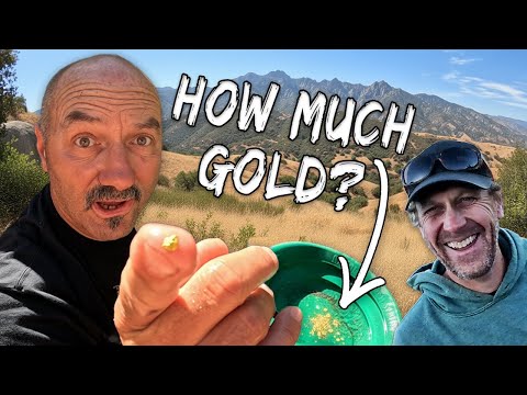 Dozer Dave Turin FINDS GOLD on our 100 year old family mine!