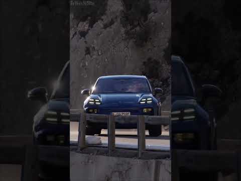 2026 Porsche Macan GTS EV – Lugano Blue #porsche #automobile #ev #nice #france