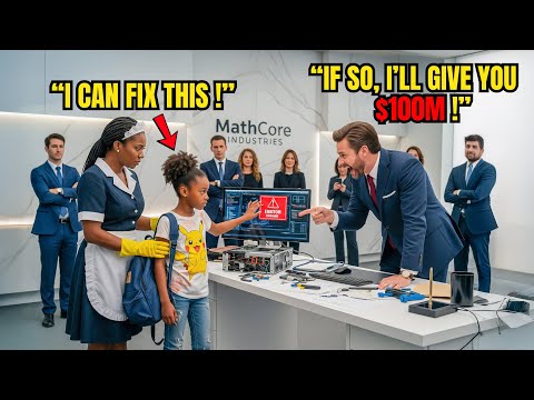 “Fix This And I’ll Give You $100M” the CEO Mocked — But the Maid’s Daughter Solved It Instantly