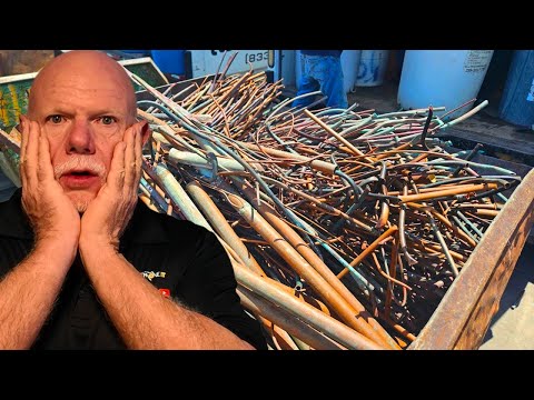 Drama At The Scrap Metal Yard! Huge Load - How Much?