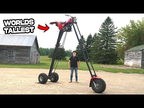 I Built the World’s Tallest 3-Wheeler
