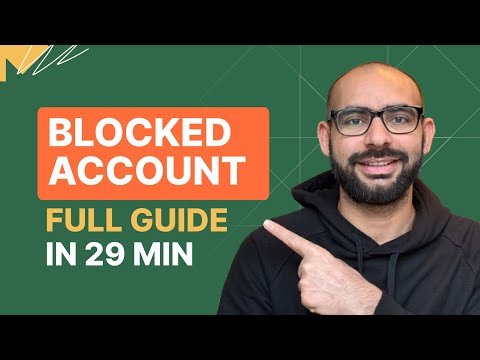 100% Complete Guide for Germany Block Account 2025
