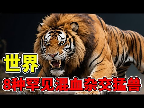 在整个世界动物进化已经持续上百万年，有新物种也有灭绝物种，盘点8种罕见的混血杂交猛兽