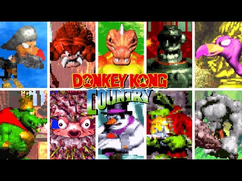 DONKEY KONG COUNTRY SERIES (GBA) - All Bosses