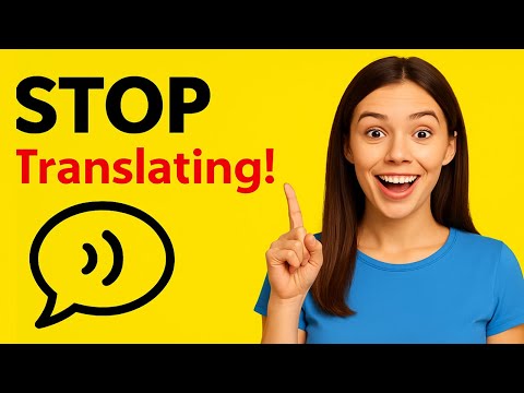 STOP Translating in Your Head — Shadow & Speak Fast!