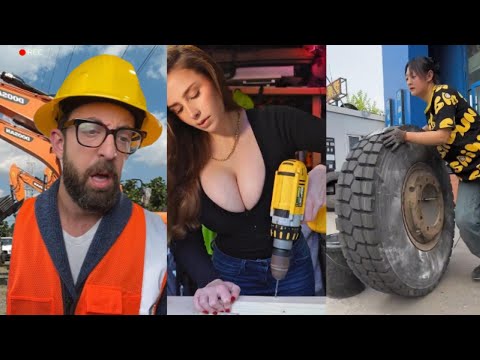 Unbelievable! Most Valuable Moments Of Failure And Humor Of Construction Workers Compilation - EP 78